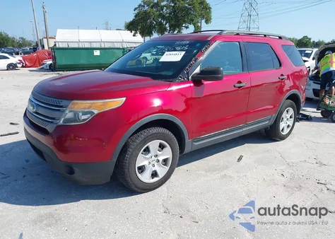 2014 Ford Explorer z USA, uszkodzony, nr VIN 1FM5K8B87EGB00964